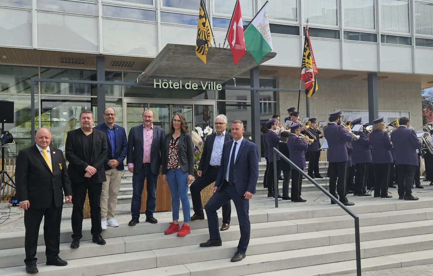 Aigle: l'inauguration de l'Hôtel de Ville a eu lieu ce week-end